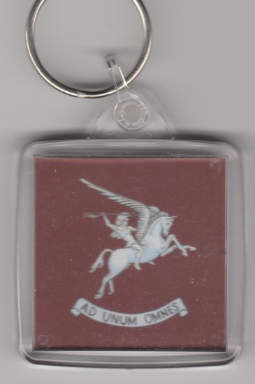 Airborne plastic key ring - Click Image to Close