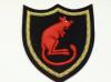 7th Armoured Division (Desert Rats) blazer badge