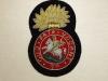 The Royal Northumberland Fusiliers wire blazer badge 94