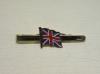 Union Jack flag tie slide