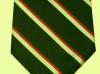 Intelligence Corps silk stripe tie
