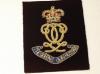 Queen's Own Hussars (Monogram) blazer badge