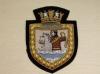 HMS Cossack blazer badge