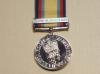 Gulf Medal with 1991 bar miniature medal