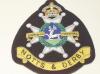 Sherwood Foresters (Notts & Derby) Kings Crown blazer badge