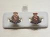 Royal Army Medical Corps enamelled cufflinks