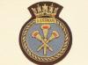 HMS Illustrious blazer badge