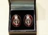 Blues and Royals Eagle design Sterling Silver cufflinks