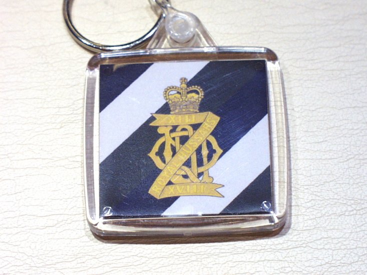 13th/18th Hussars key ring - Click Image to Close