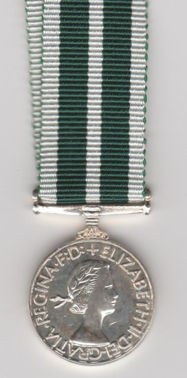 Royal Naval Reserve pre 1958 LSGC EIIR miniature medal - Click Image to Close