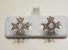 Light Dragoons enamelled cufflinks