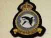 217 Squadron KC wire blazer badge