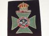 King's Royal Rifle Corps Kings Crown blazer badge