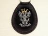 Mercian Regiment leather key ring