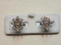 Black Watch enamelled cufflinks