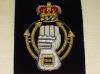Royal New Zealand Armoured Corps armoured fist blazer badge