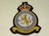 132 Squadron RAF KC blazer badge