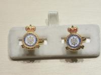 RAF Strike Command enamelled cufflinks