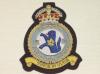 73 Squadron RAF Kings Crown blazer badge