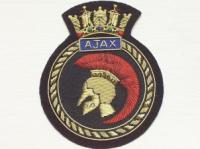 HMS Ajax blazer badge