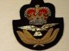 RAF Officers QC cap badge