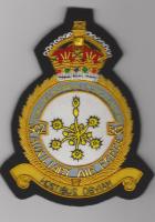 902 Auxiliary Air Force Squadron King's Crown wire blazer badge