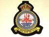 279 Squadron RAF KC wire blazer badge