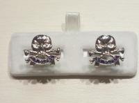 17th/21st Lancers enamelled cufflinks