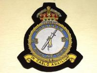 295 Squadron RAF KC wire blazer badge
