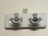 Durham Light Infantry enamelled cufflinks