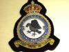 254 Squadron RAF KC wire blazer badge