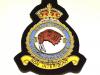 275 Squadron RAF KC wire blazer badge