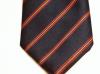 Royal Army Ordnance Corps (Old Pattern) polyester striped tie