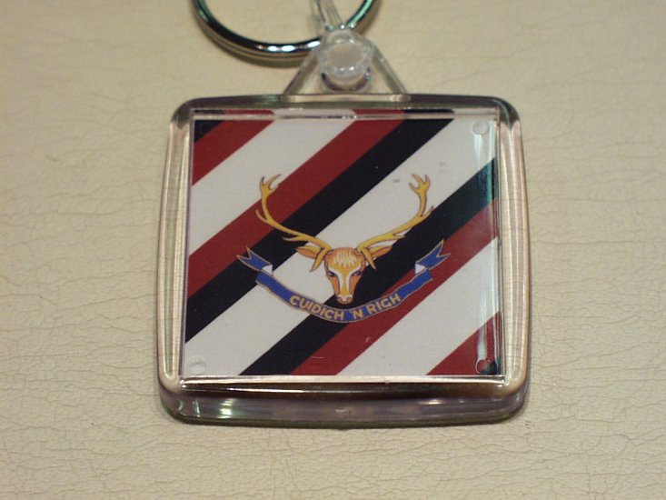 Seaforth Highlanders key ring - Click Image to Close