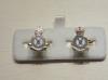 RAF Regiment enamelled cufflinks