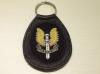 SAS leather key ring