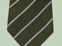 Green Howards silk striped tie