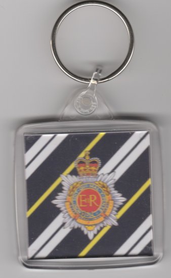 Royal Army Service Corps plastic key ring - Click Image to Close