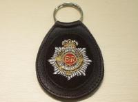 Royal Corps of Transport leather key ring