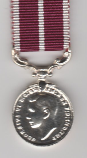 Meritorious Service Medal George V1 miniature medal - Click Image to Close
