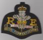 Royal Monmouthshire Militia Royal Engineers blazer badge