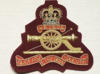 Royal Artillery Para (on Maroon) Blazer badge