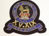 15th/19th King's Royal Hussars blazer badge