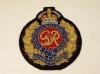Royal Engineers Kings Crown GV1 blazer badge