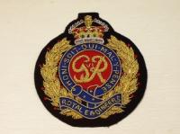 Royal Engineers Kings Crown GV1 blazer badge