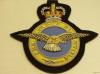 Royal Air Force blazer badge Queens crown