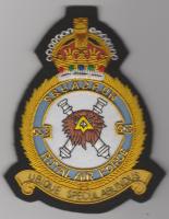 653 Squadron Royal Air Force King's Crown blazer badge