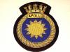 HMS Apollo wire blazer badge