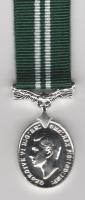 Air Efficiency Award GVI miniature medal