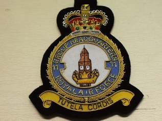 11 Group Headquarters RAF blazer badge - Click Image to Close